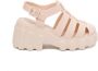 Melissa Beige Fisherman Sandals met Caged Design Beige Dames - Thumbnail 5