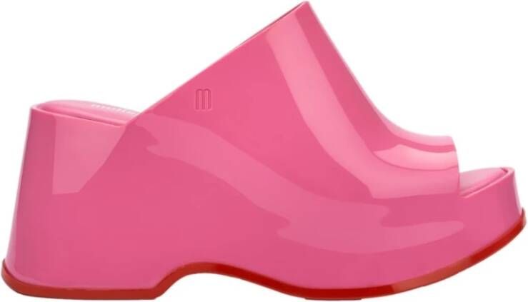 Melissa Flat Sandals Pink Dames