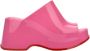 Melissa Flat Sandals Pink Dames - Thumbnail 1