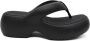 Melissa Gratis Fuzzy AD Zwarte Flatform Sandalen Black Dames - Thumbnail 1