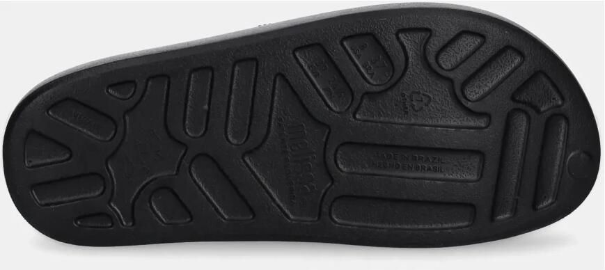 Melissa Free Platform Slide Slippers Zwart - Foto 4