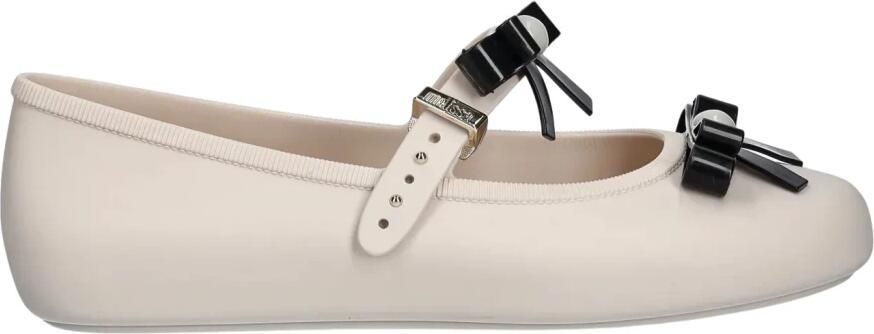 Melissa Ballerina's Soft Ballerina Bow Beige Black