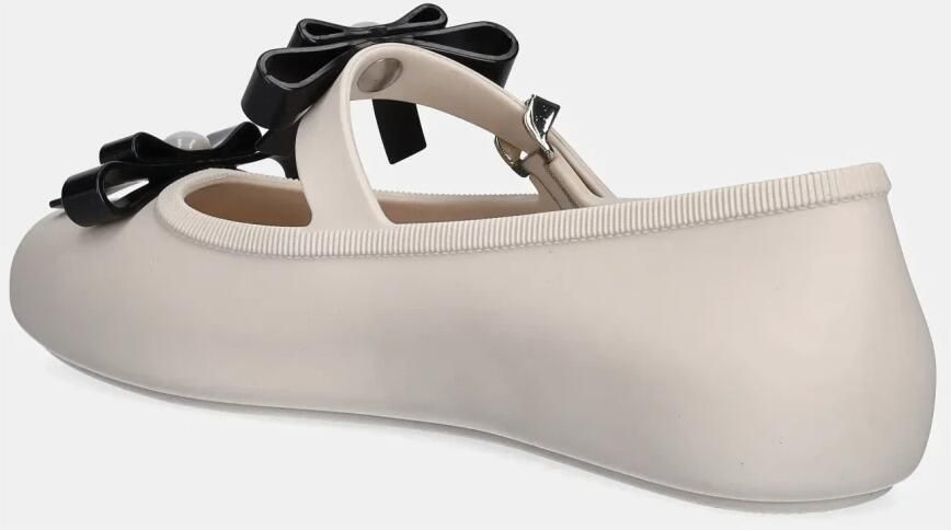 Melissa Ballerina's Soft Ballerina Bow Beige Black - Foto 3
