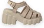 Melissa Beige Flex Sandalen Stijlvol Model Beige Dames - Thumbnail 1