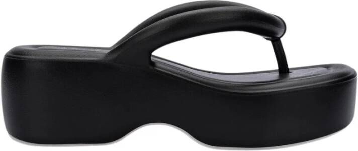 Melissa Platform Slip-On Schoenen Black Dames