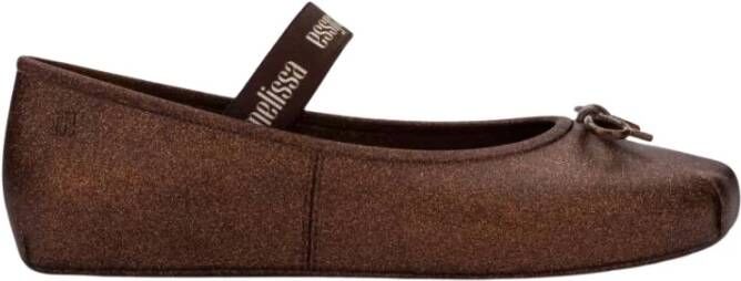 Melissa Sophie Ballerina Schoenen Brown Dames