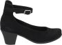 Melluso Zwarte leren pumps - Thumbnail 2