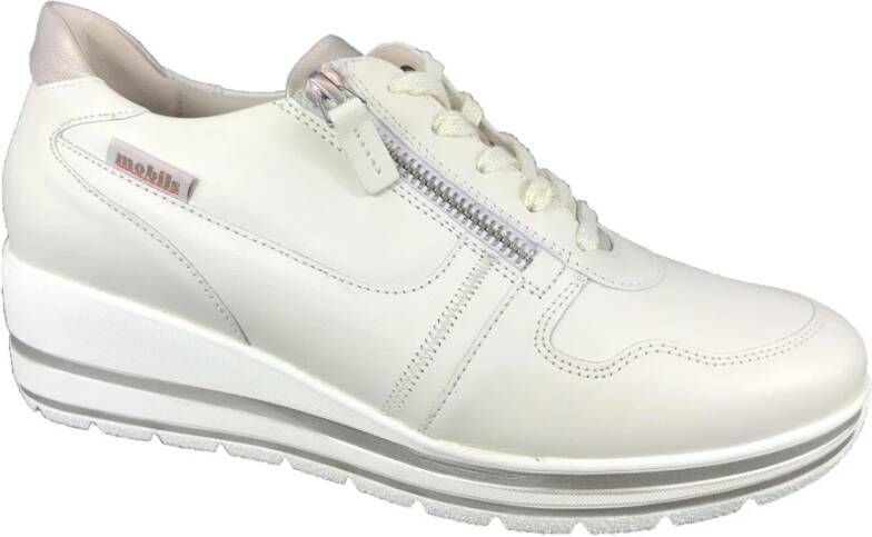 Mephisto Abby Sneaker Schoenen Beige Dames