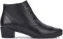 Mephisto Zwarte Enkellaars voor Dames Isabelle Black Dames - Thumbnail 2