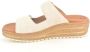 Mephisto Beige Open Teen Sandalen 2 Velcro Beige Dames - Thumbnail 1