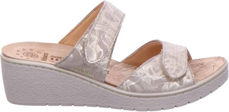 Mephisto Beige Sandalen