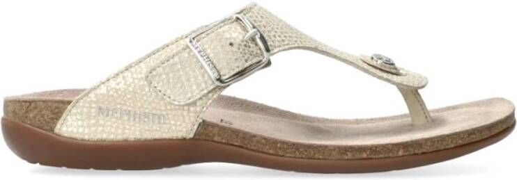 Mephisto Beige slide teen sandaal Alinda - Foto 1