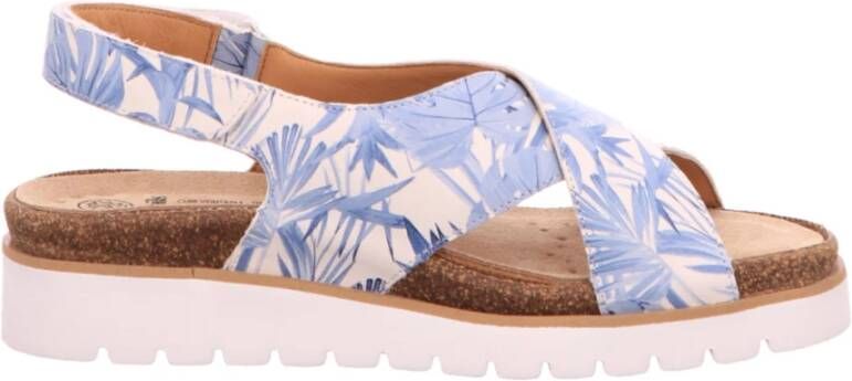 Mephisto Blauwe Comfort Sandalen voor