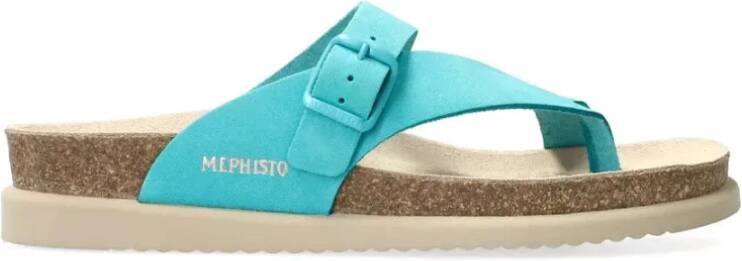 Mephisto Blauwe damessandaal voor de zomer
