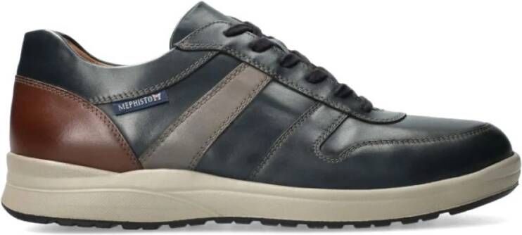 Mephisto Vito heren sneaker blauw
