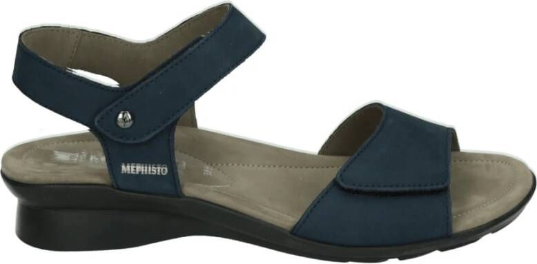 Mephisto PATTIE~BUCKSOFT~~~~~~~~~~~~~~~ Sandalen met hak Dames Sandalen Blauw