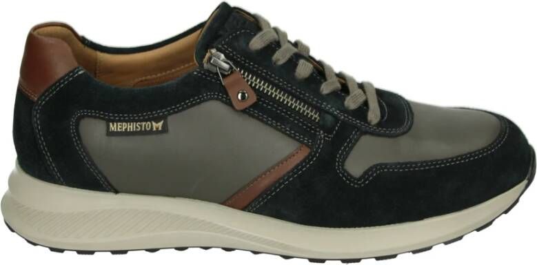 Mephisto DINO~VELSPORT~~~~~~~~~~~~~~~~~ Vrije tijdsschoenenHeren veterschoenHeren sneakersCasual Blauw - Foto 5