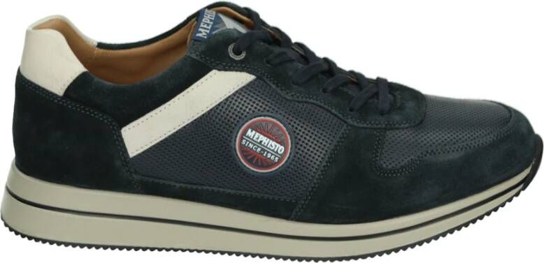 Mephisto GARRY VELSPORT Lage sneakersVrije tijdsschoenenHeren sneakers Blauw