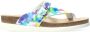 Mephisto Bloem Slide Teen Sandaal Multicolor Dames - Thumbnail 1