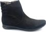 Mephisto Zwarte Nubuck Enkellaars voor Dames Black Dames - Thumbnail 2