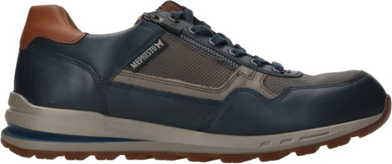 Mephisto BRADLEY RANDY Volwassenen Heren sneakersHeren veterschoenVrije tijdsschoenen Blauw - Foto 20