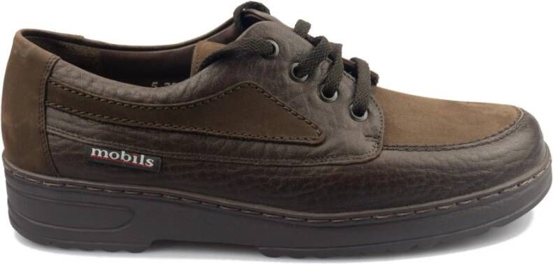 mephisto Brede veterschoen voor heren Brown Heren