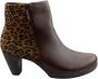 Mephisto Bruine Enkellaarzen voor Dames Brown Dames - Thumbnail 8