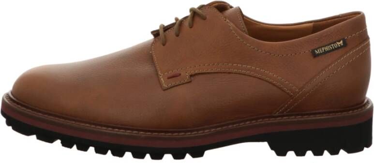 Mephisto Bruine Heren Casual Veterschoenen