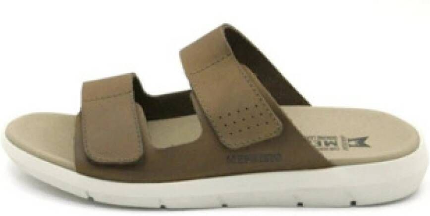 Mephisto Bruine Heren Slippers