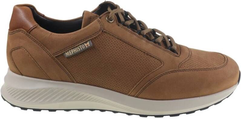 Mephisto Bruine Herensneaker Brown Heren