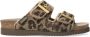 Mephisto Bruine Textiele Sandaal voor Dames Brown Dames - Thumbnail 2