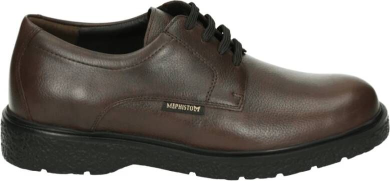 Mephisto EDDY NEVADA Vrije tijdsschoenenHeren veterschoenHeren sneakersCasual Bruin - Foto 4