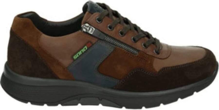 Mephisto AMORY V SANO Volwassenen Heren sneakersVrije tijdsschoenenPopulaire herenschoenen Kleur: Bruin