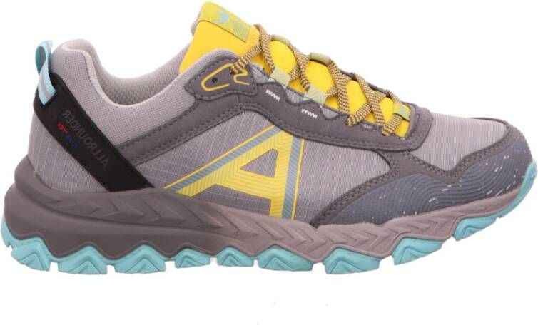 Mephisto Casual veterschoenen voor dames in grijs
