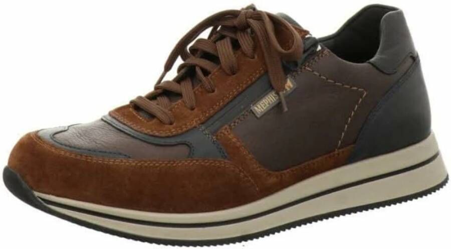 Mephisto Heren Veterschoenen Gilford Brown Bruin ½ - Foto 5