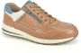 Mephisto Stijlvolle Cognac en Witte Runner Schoenen - Thumbnail 1