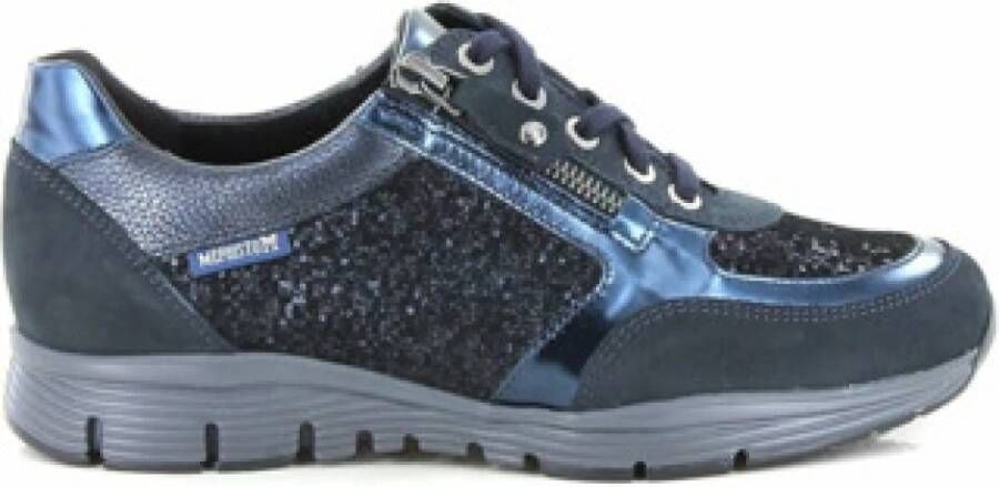 Mephisto Comfort Veterschoenen in Donkerblauw