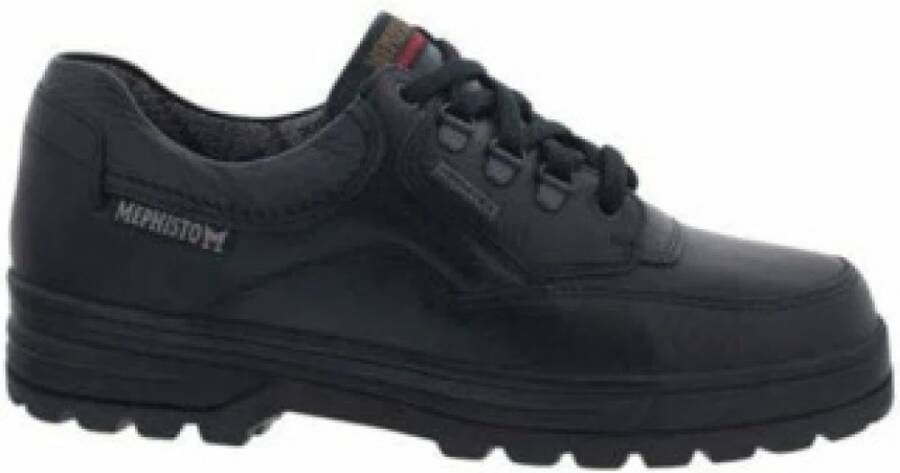 Mephisto BARRACUDA MT MAMOUTH Vrije tijdsschoenen veterschoen sneakersCasual Zwart - Foto 4
