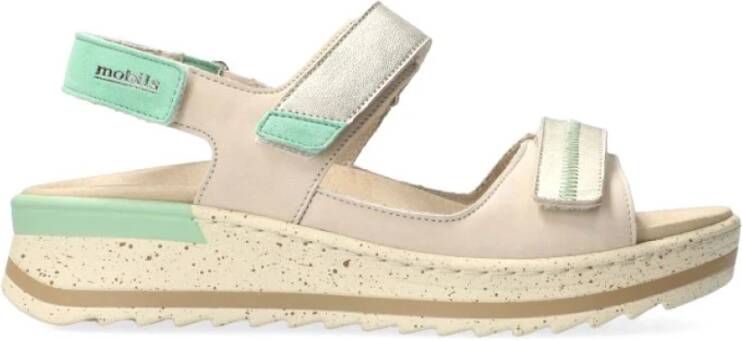 Mephisto Comfortabele brede pasvorm ergonomische sandalen