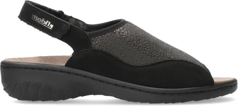 mephisto Comfortabele Gisella damessandaal Black Dames