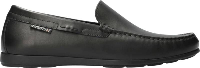 mephisto Comfortabele Heren Mocassin Zwart Black Heren