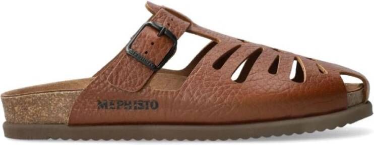 mephisto Comfortabele Nikos Herensandaal Brown Heren