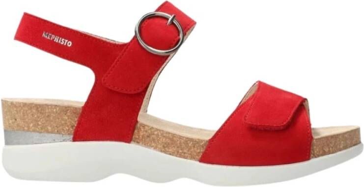 mephisto Comfortabele Oriana Sleehaksandaal Red Dames