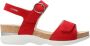 Mephisto Comfortabele Oriana Sleehaksandaal Red Dames - Thumbnail 2