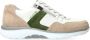 Mephisto Comfortabele Rollende Wandelsneaker Beige Wit Multicolor Heren - Thumbnail 2