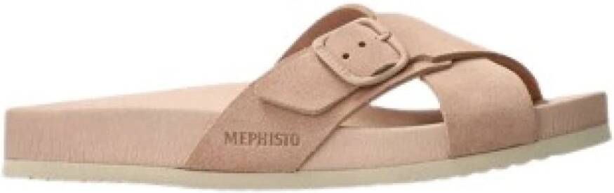 Mephisto Comfortabele Sandalen voor Dames in effen kleuren