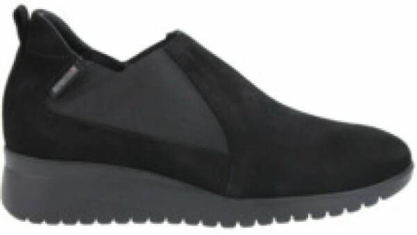 Mephisto Comfortabele Slipper voor Dames in Zwart
