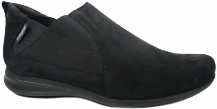 Mephisto Comfortabele Slipper voor Dames in Zwart