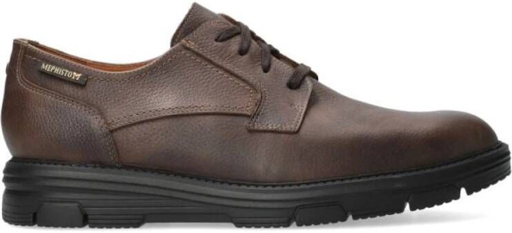 mephisto Comfortabele veterschoen voor heren Brown Heren