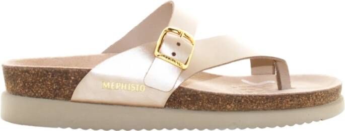 mephisto Dames Helen Platinum Sandalen Beige Dames